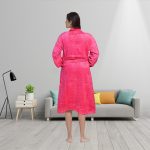 Fuschia Bathrobe